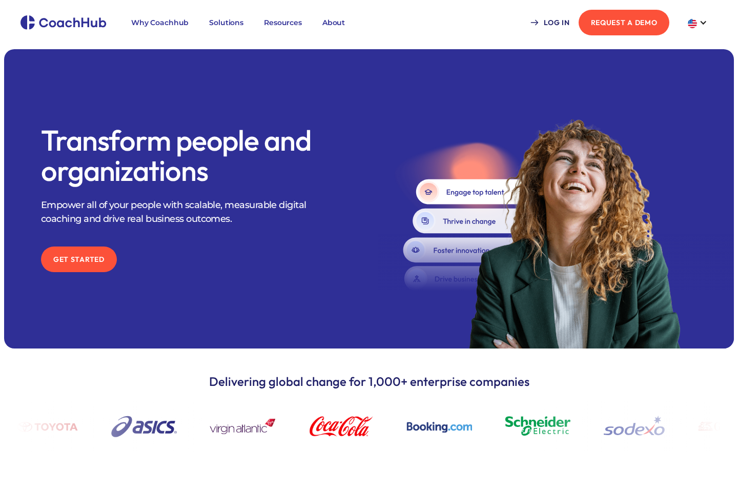 CoachHub website preview