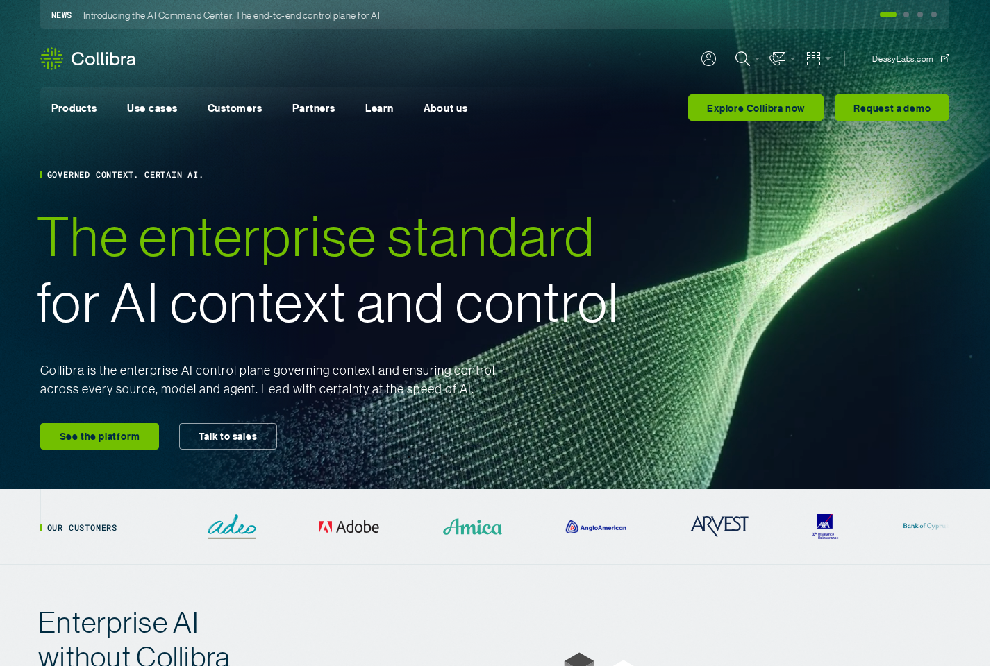 Collibra website preview