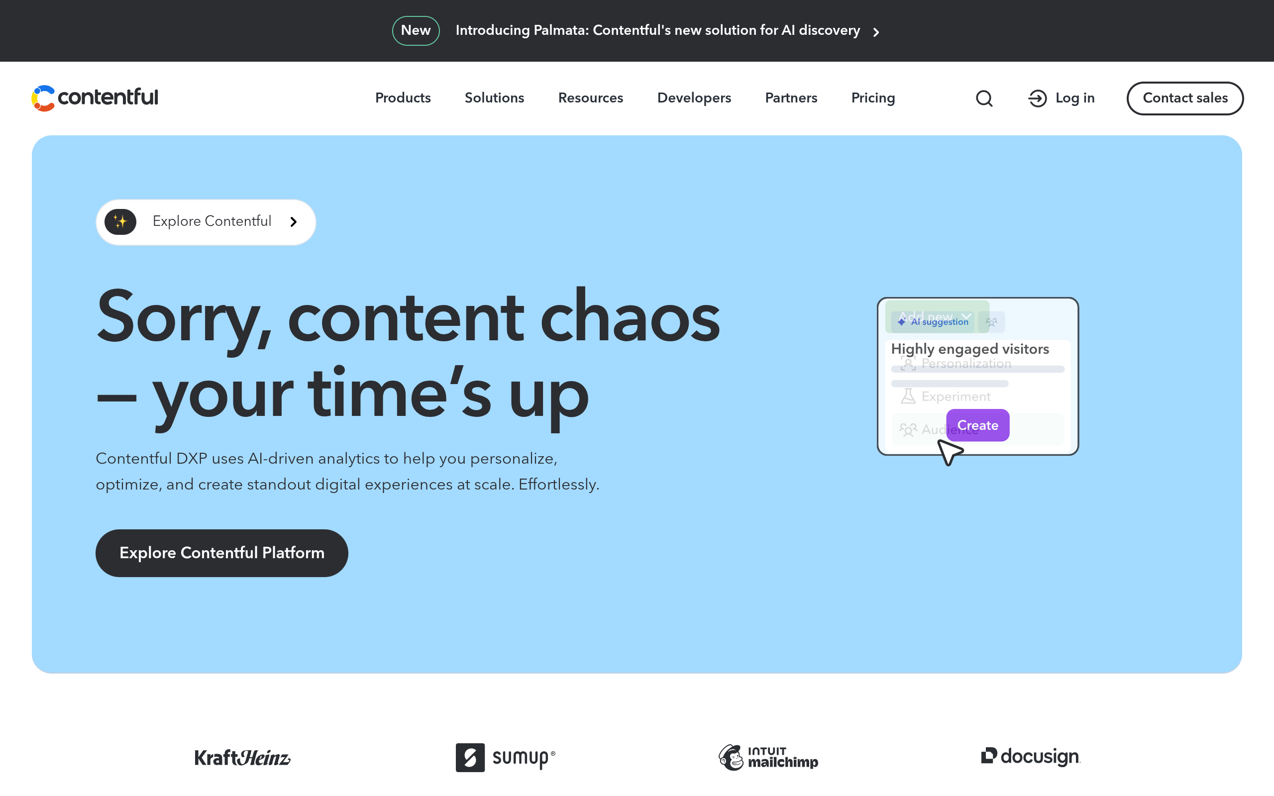 Contentful website preview