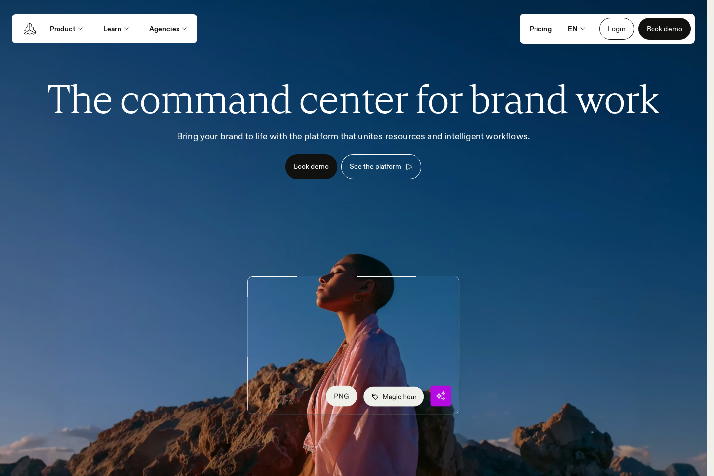 Frontify website preview
