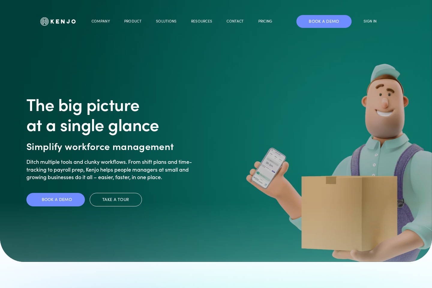 Kenjo website preview