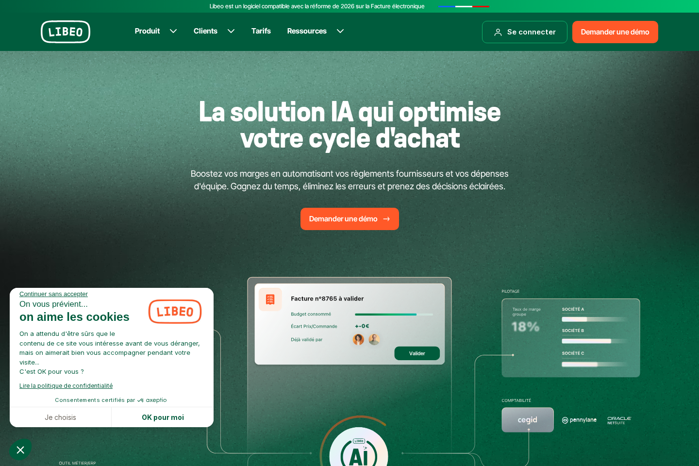Libeo website preview