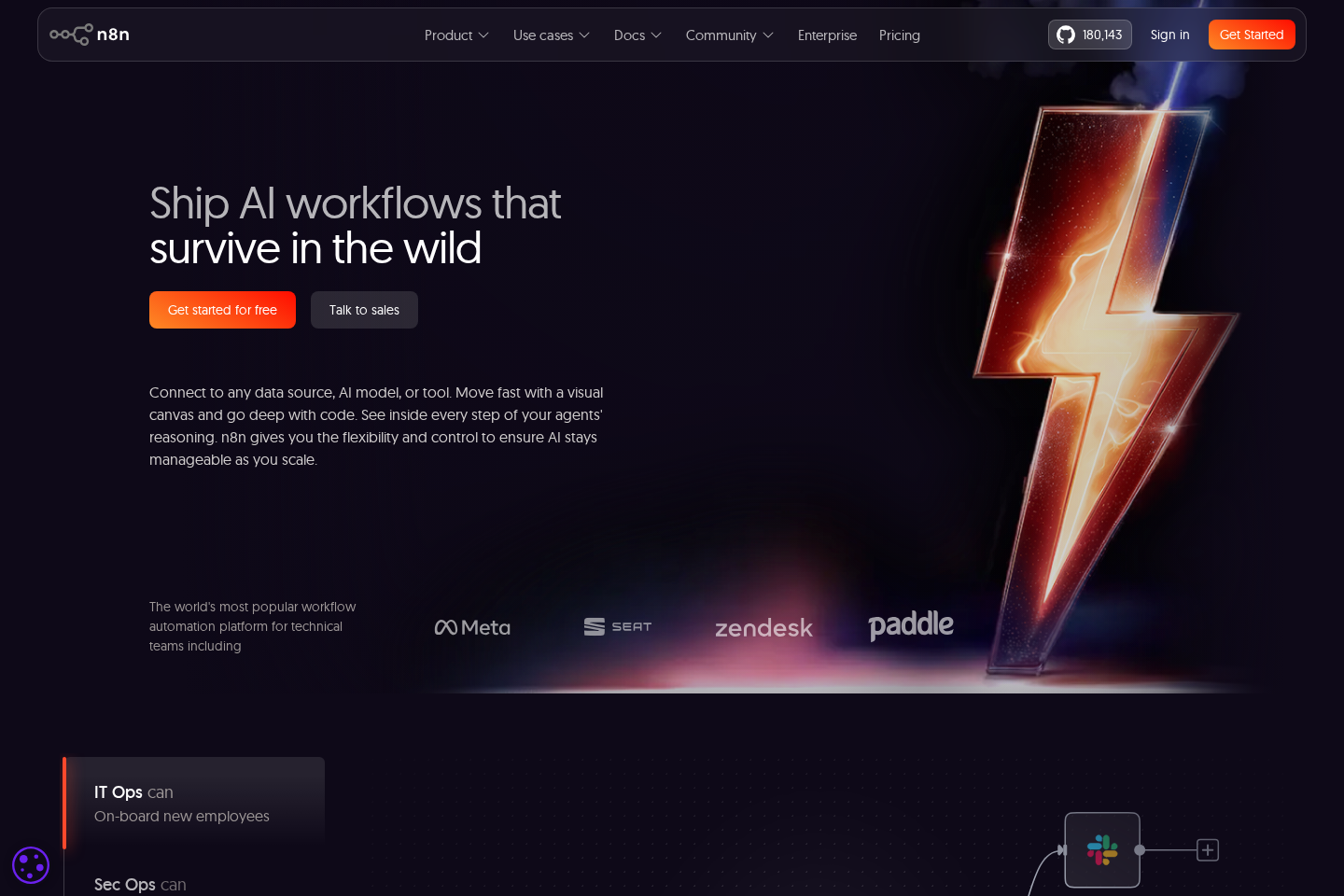 n8n website preview