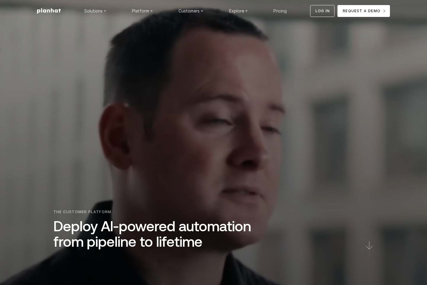 Planhat website preview