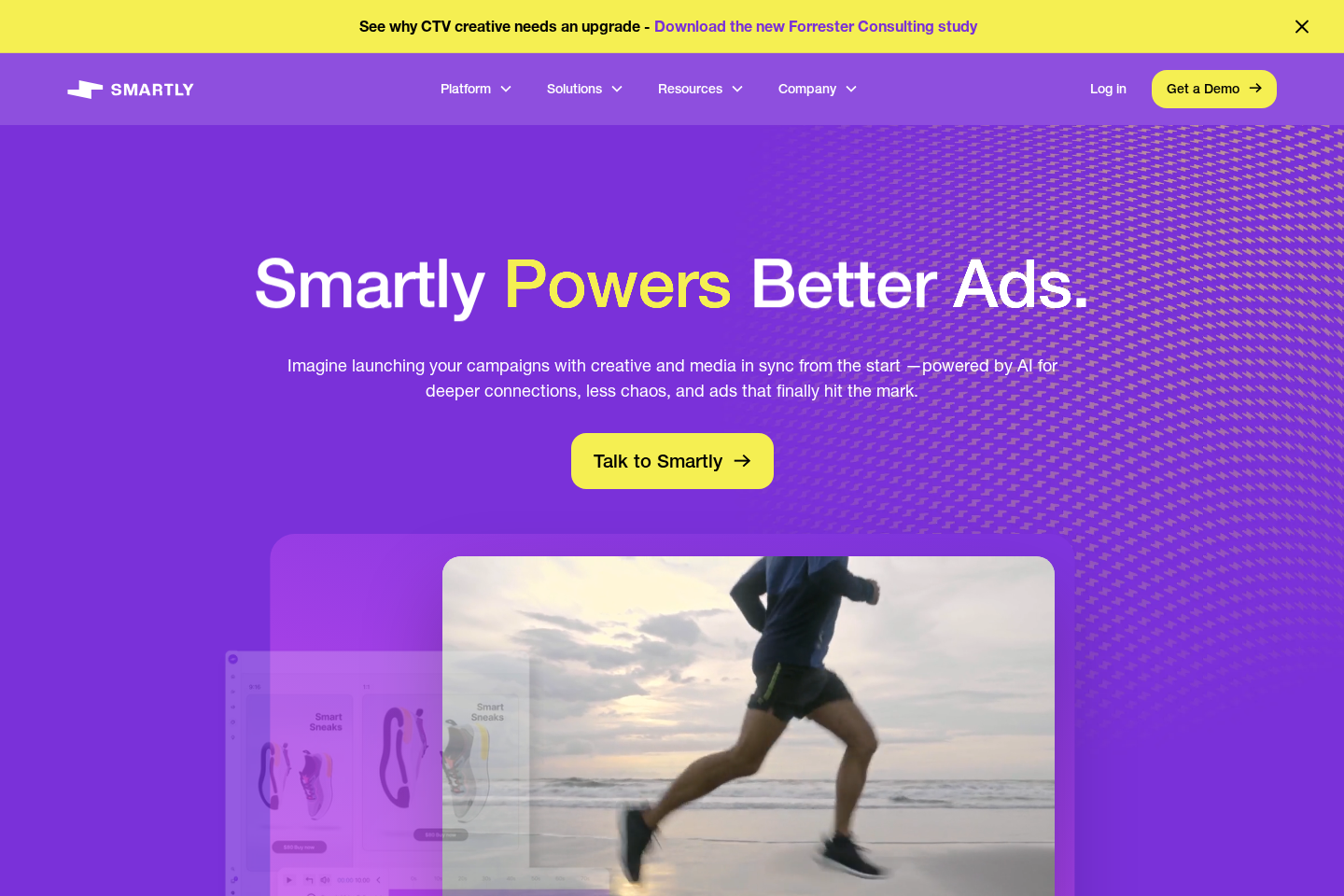 Smartly.io website preview