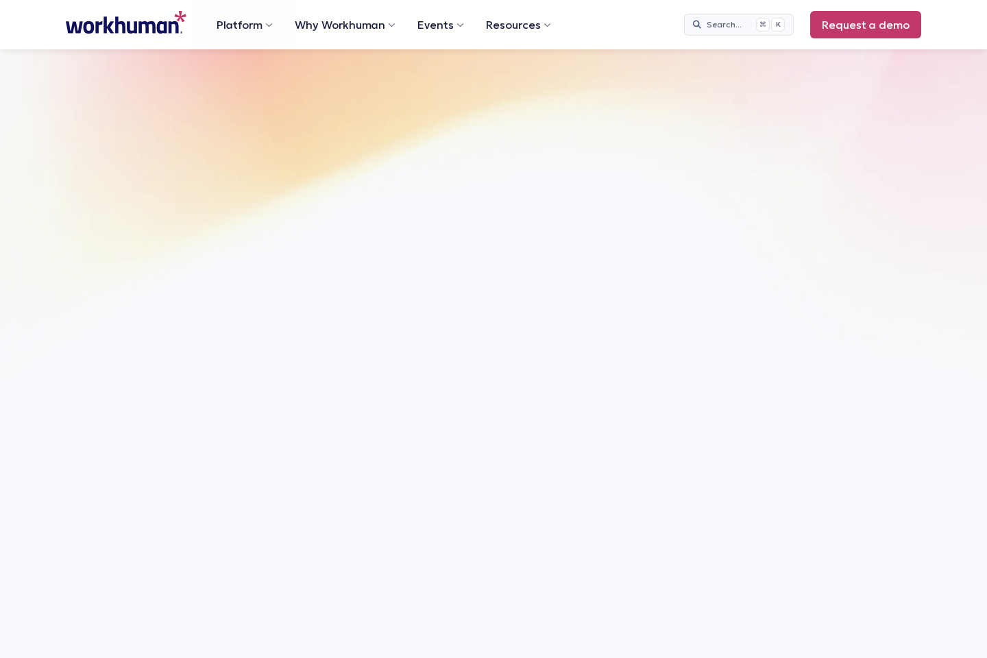 Workhuman website preview